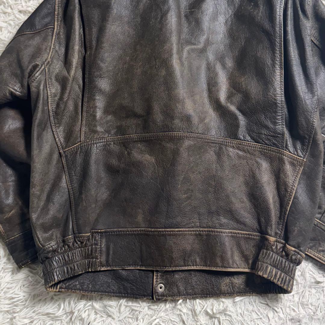 A-2 フライトジャケット 牛革 レザージャケット　ヴィンテージ ミリタリー