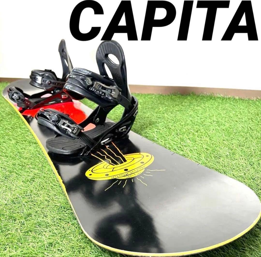 [美品⭐️]CAPITA 153cm メンズスノーボードセット