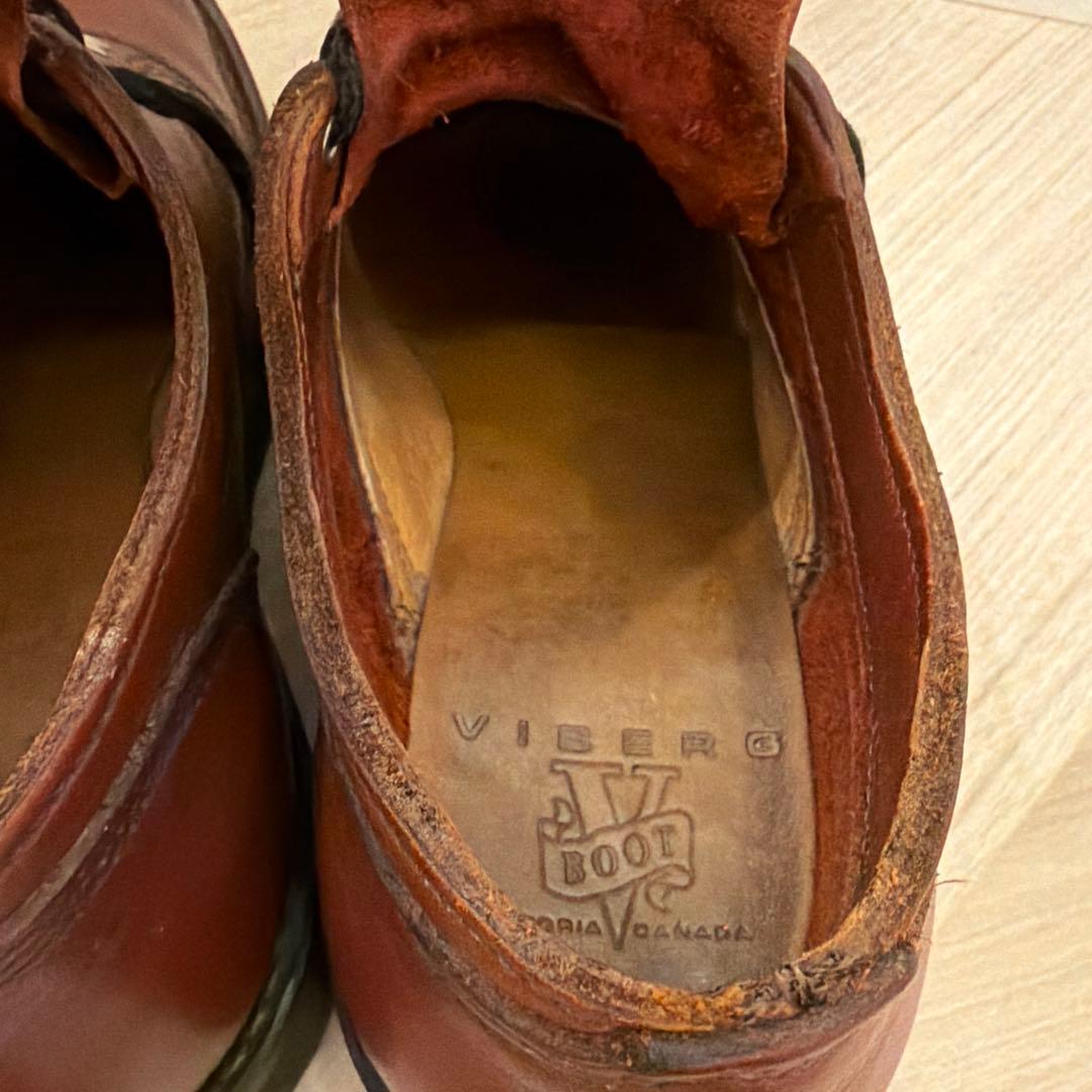 ヴァイバーグ　ワークブーツ　サイズ7 オックスフォード