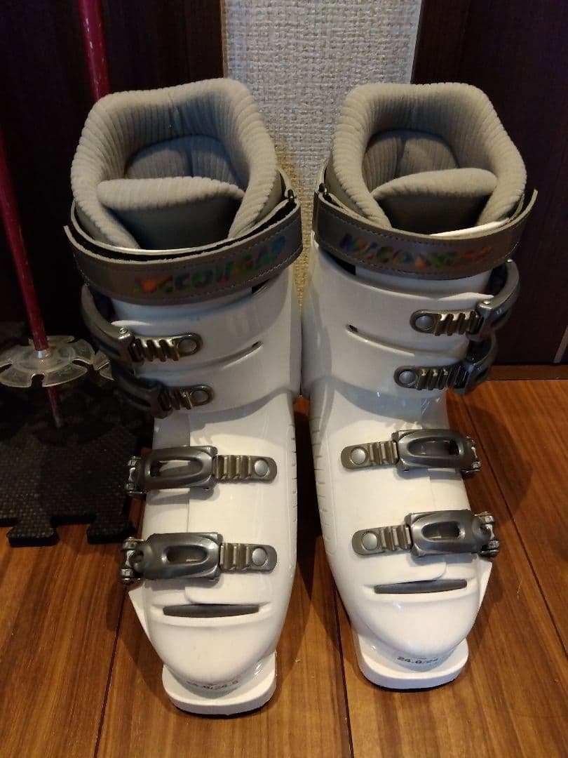 超お買い得‼️KAZAMA/レディース用/スキー３点セット/メンテ・WAX済み✔