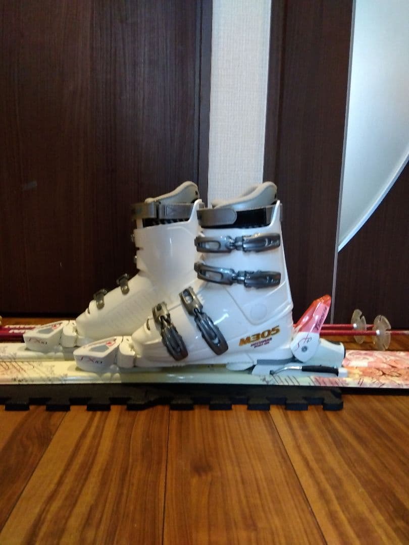 超お買い得‼️KAZAMA/レディース用/スキー３点セット/メンテ・WAX済み✔