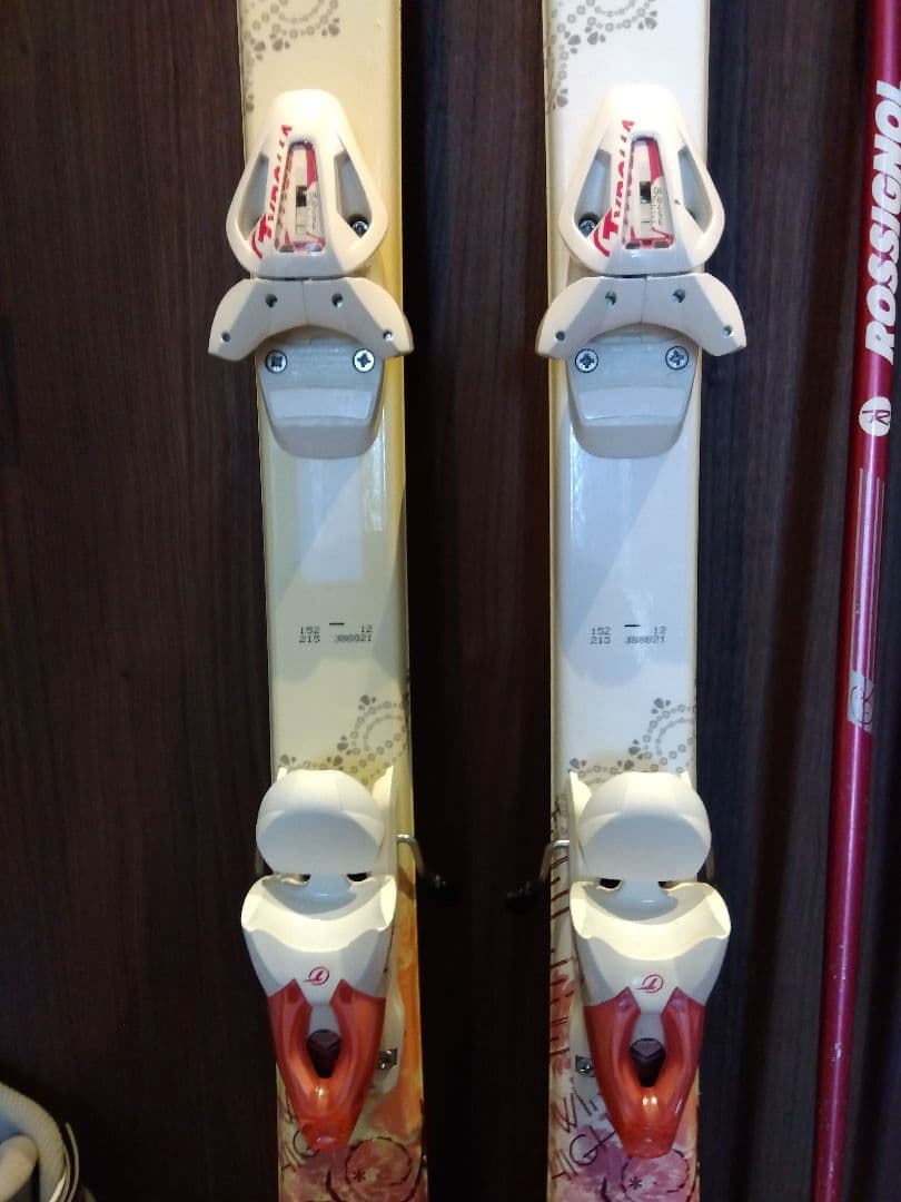 超お買い得‼️KAZAMA/レディース用/スキー３点セット/メンテ・WAX済み✔