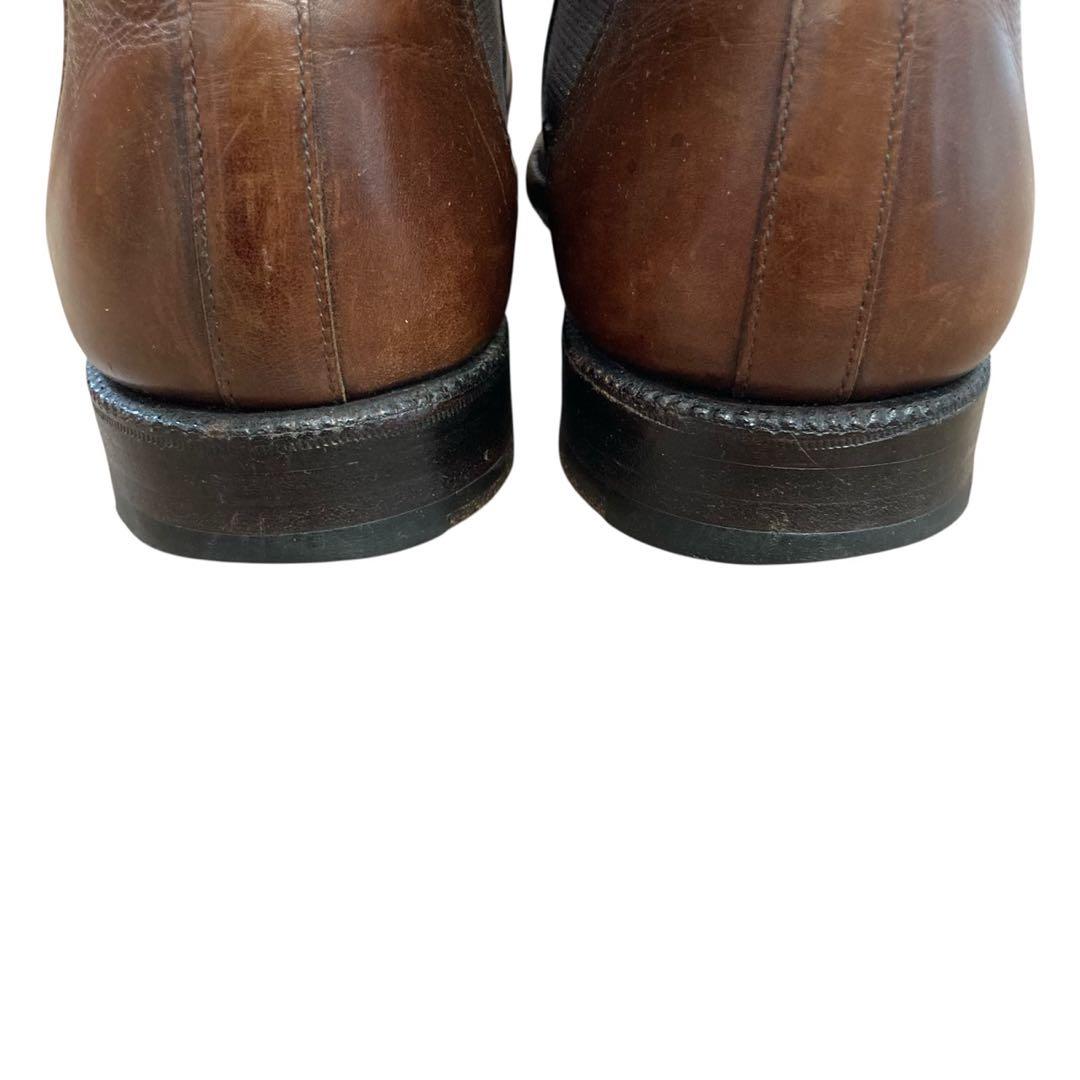 Crockett & Jones チェルシー　サイドゴアブーツ　8 E ブラウン