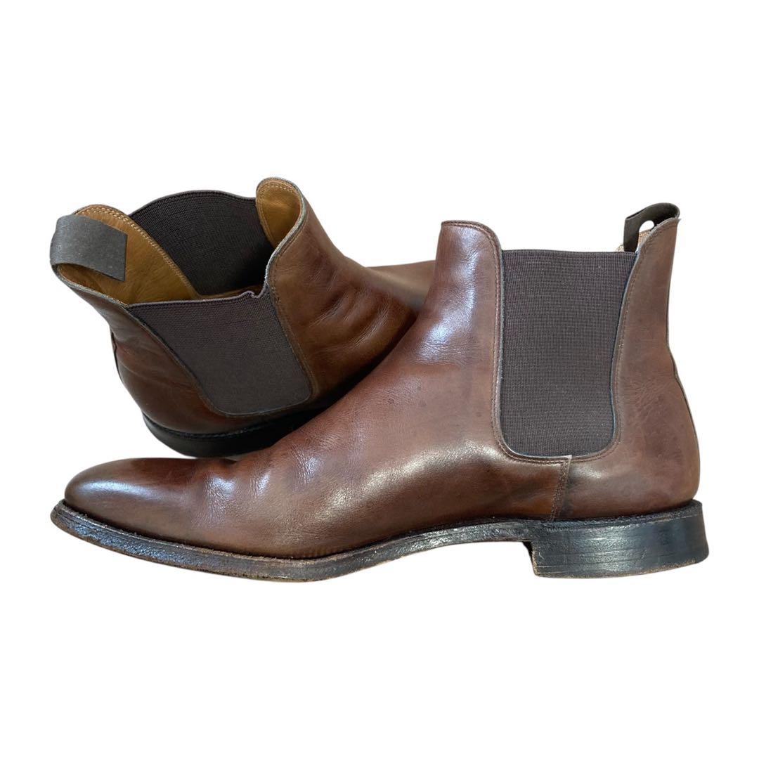 Crockett & Jones チェルシー　サイドゴアブーツ　8 E ブラウン