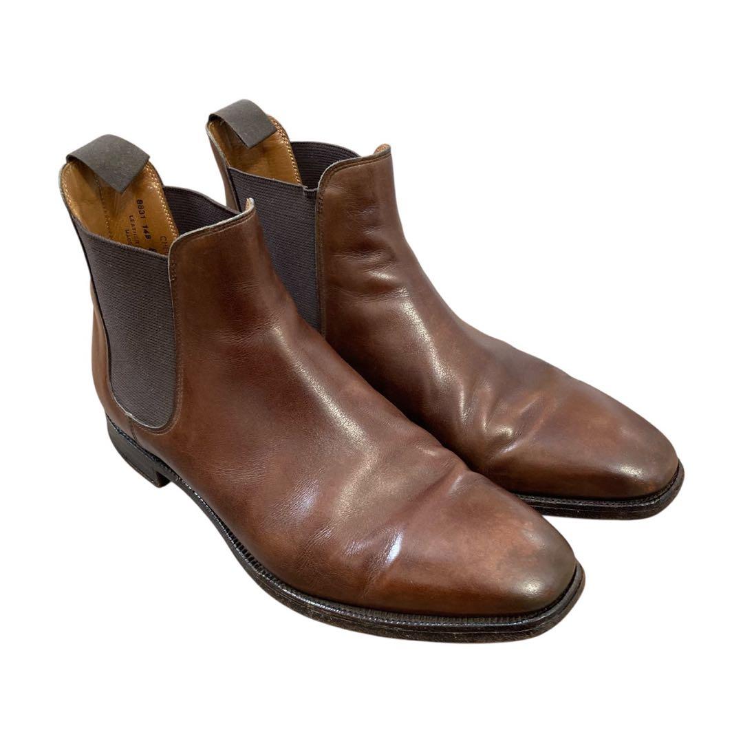 Crockett & Jones チェルシー　サイドゴアブーツ　8 E ブラウン