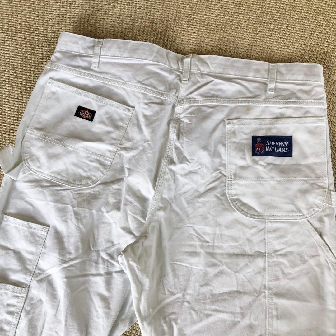 Dickies SHERWIN WILLIAMS ペインターパンツ 白42
