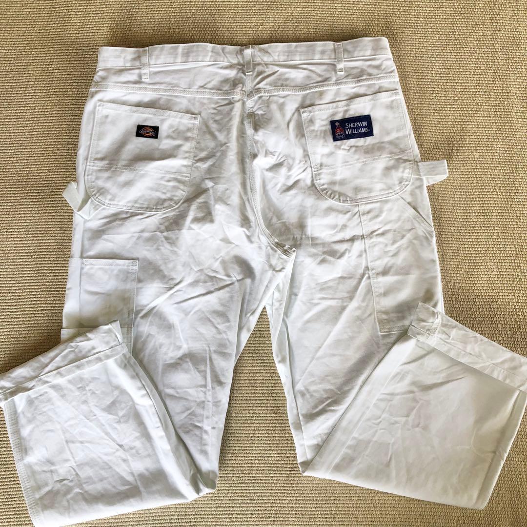 Dickies SHERWIN WILLIAMS ペインターパンツ 白42