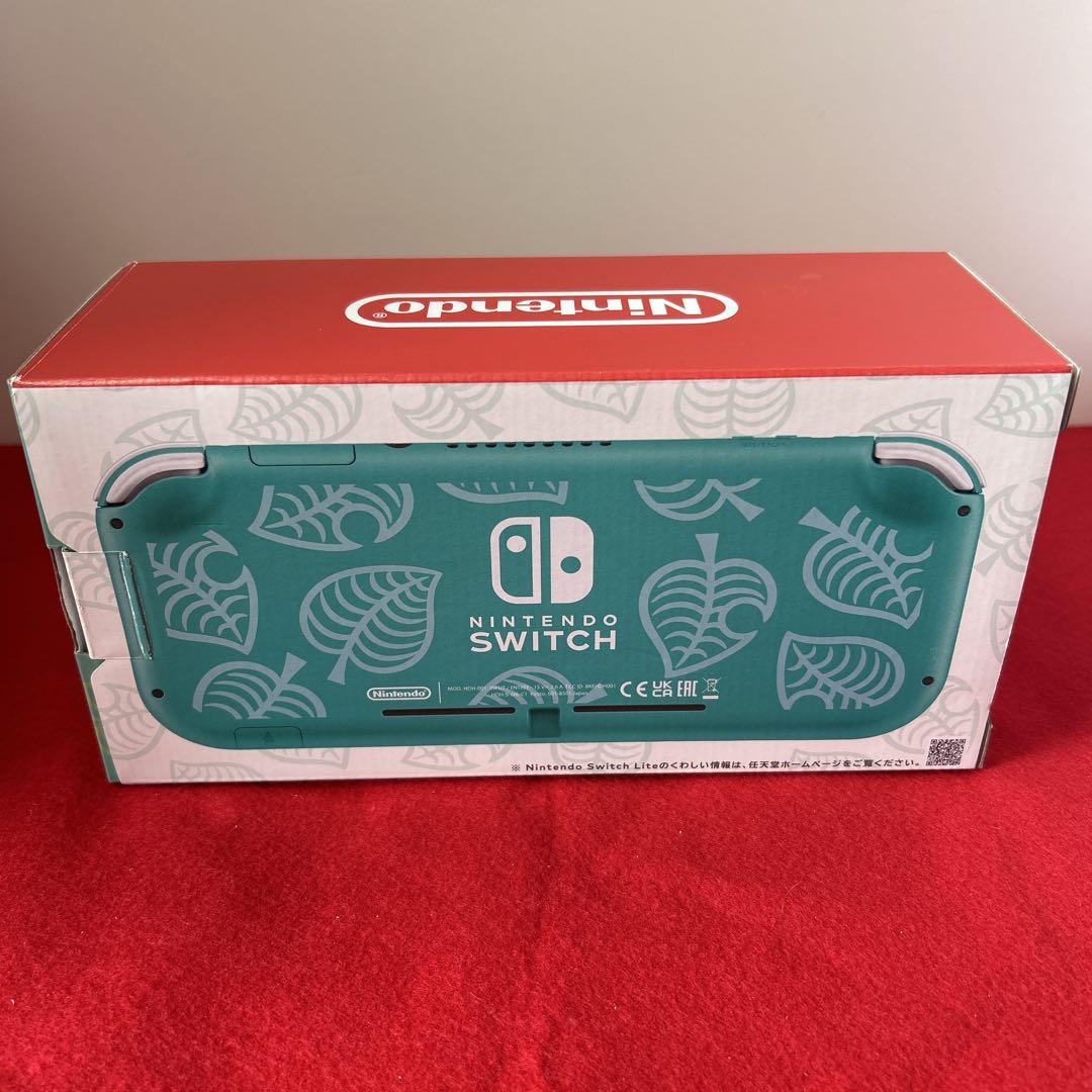 【極美品】Nintendo Switch Lite どうぶつの森 ターコイズ