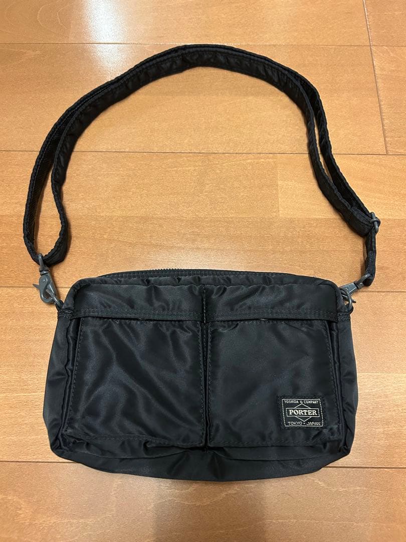 PORTER TANKER ポーター タンカー 2way ショルダーバッグ 黒
