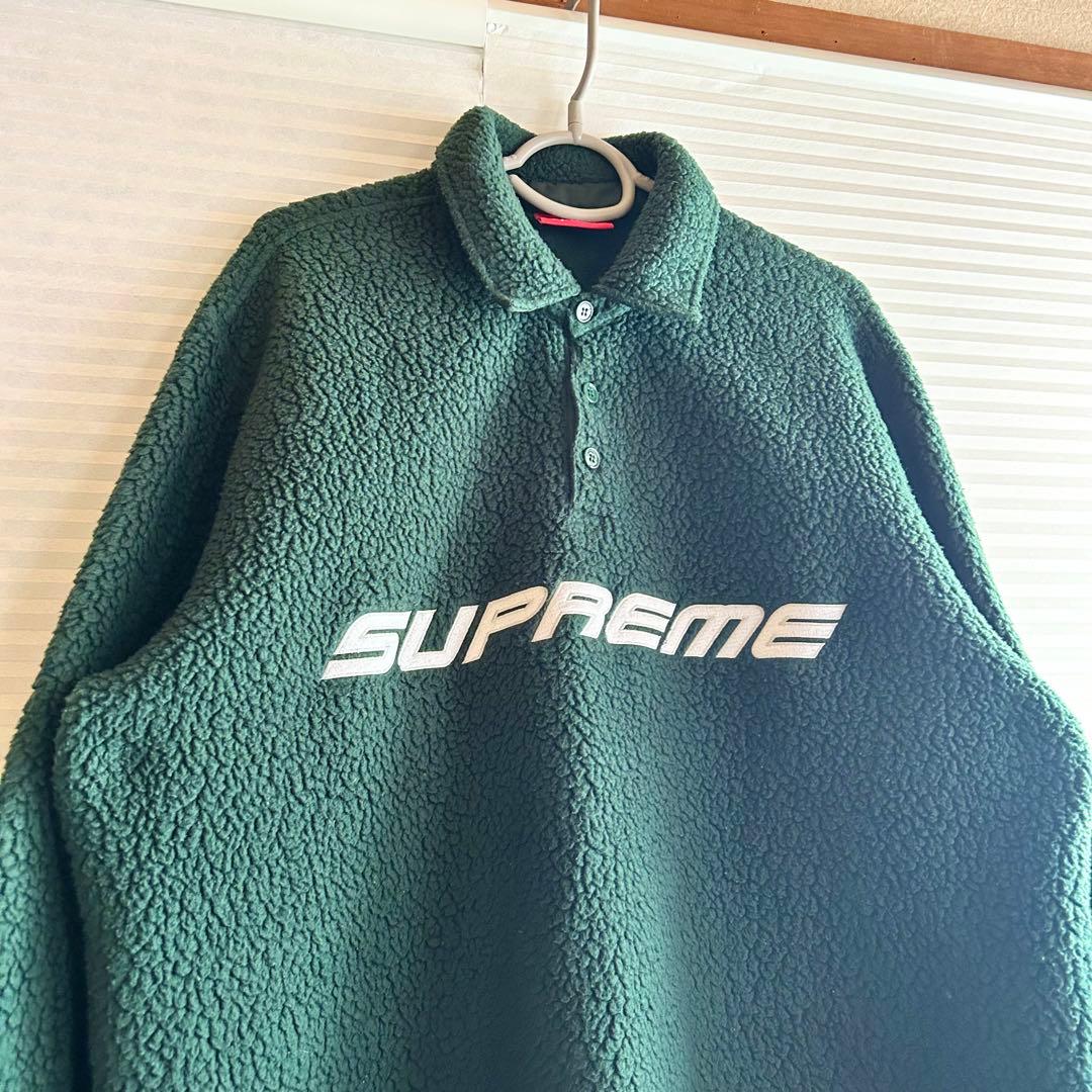 シュプリーム　Supreme Polartec L/S Polo フリース