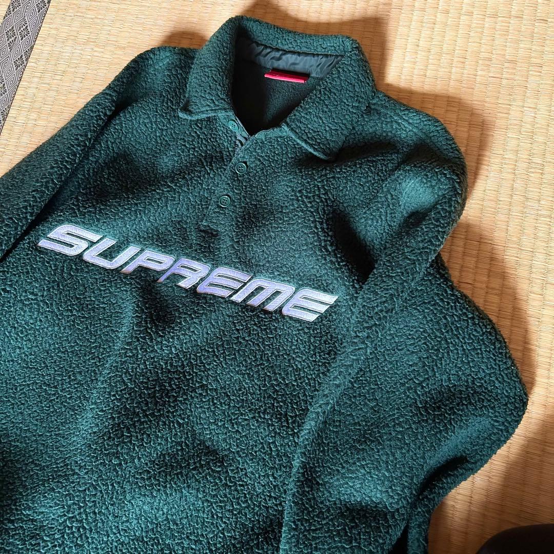 シュプリーム　Supreme Polartec L/S Polo フリース