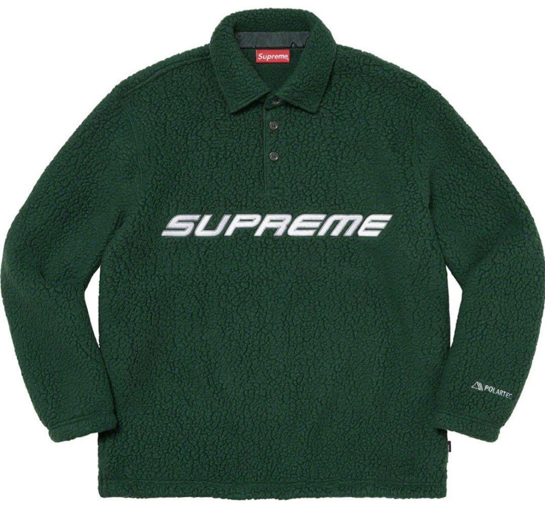 シュプリーム　Supreme Polartec L/S Polo フリース