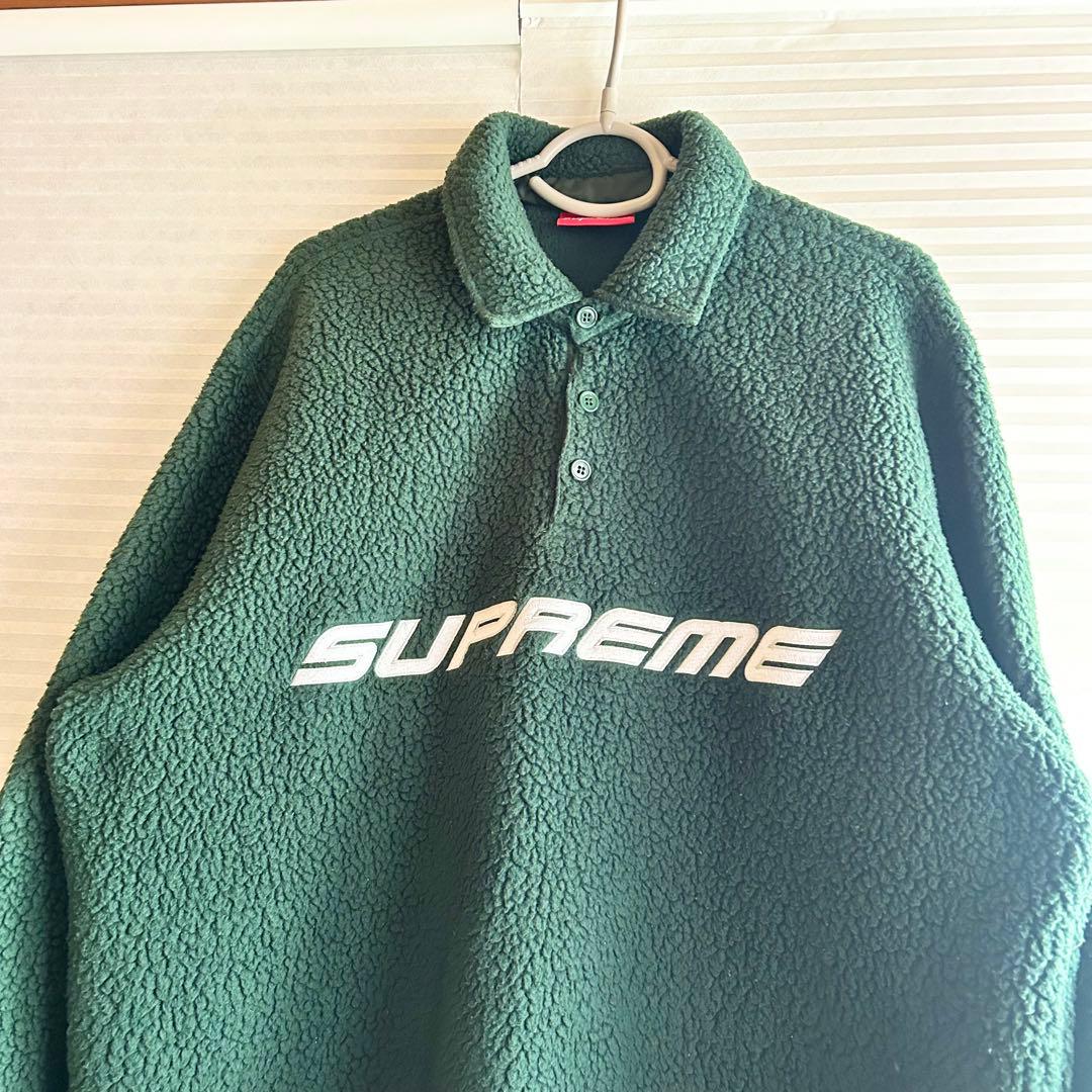 シュプリーム　Supreme Polartec L/S Polo フリース
