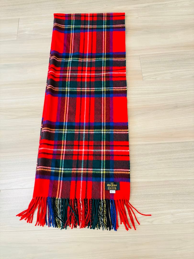 Glenprince 大判カシミヤマフラーストール