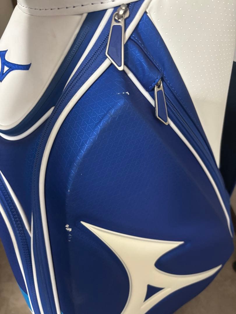 Mizuno キャディバッグ 青白