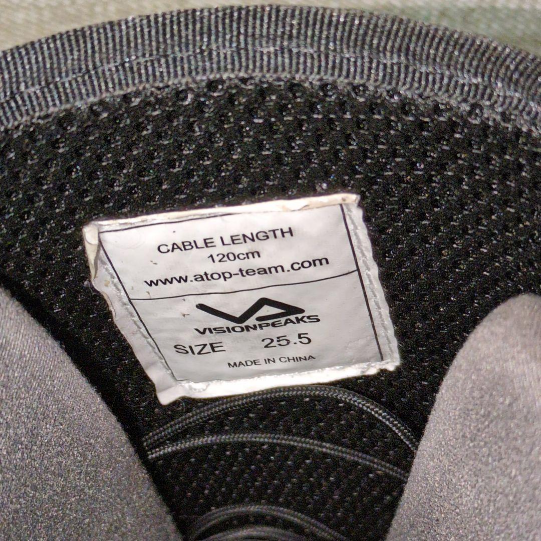 VISIONPEAKS スノーボードブーツ 25.5cm BOA式 ブラック