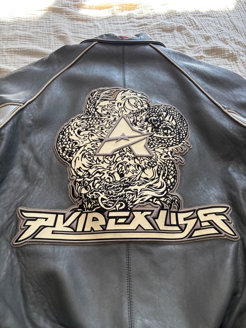 田*稔様 AVIREX Lether Varsity レザー バーシティージャケ