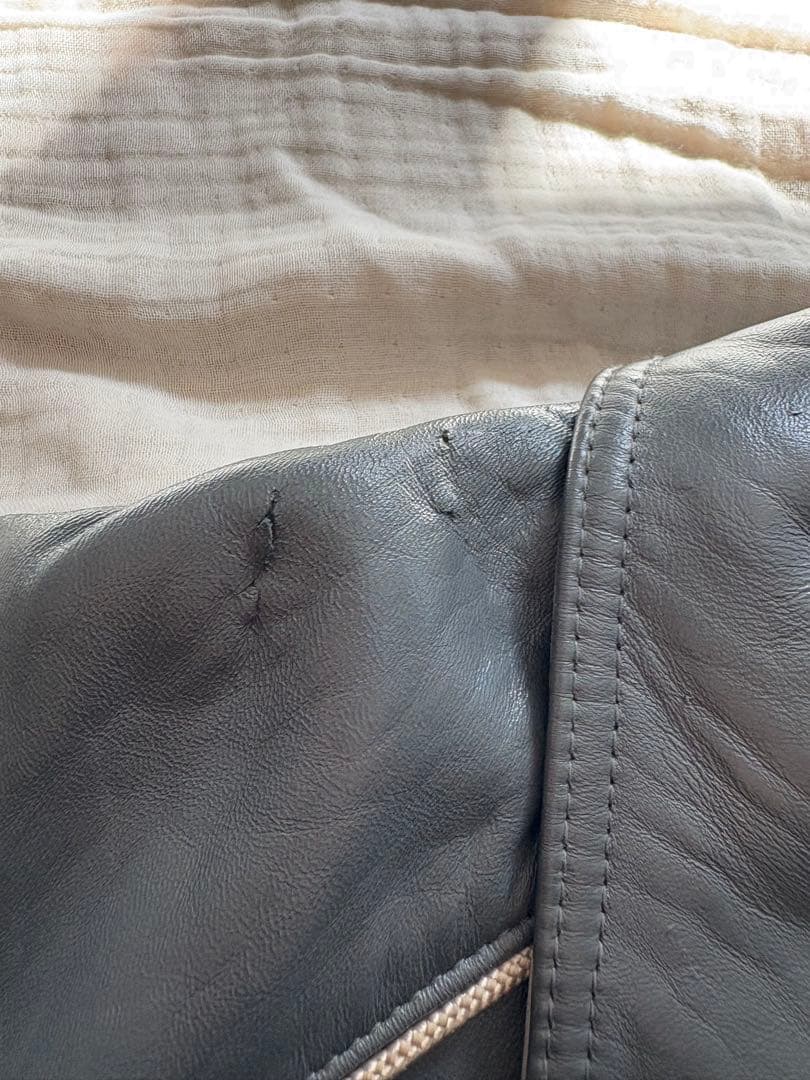 田*稔様 AVIREX Lether Varsity レザー バーシティージャケ