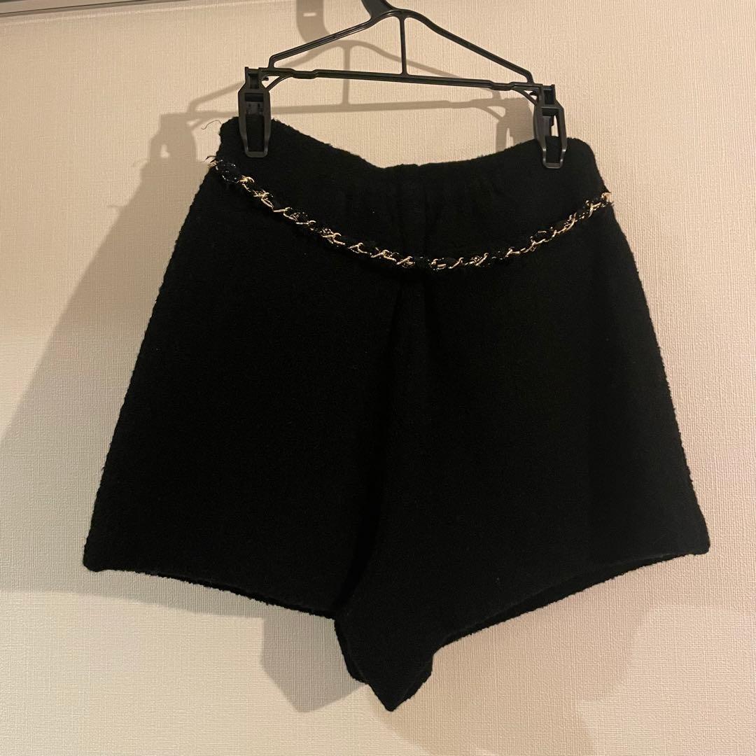 【新品未使用】Herlipto Chain Boucle Shorts