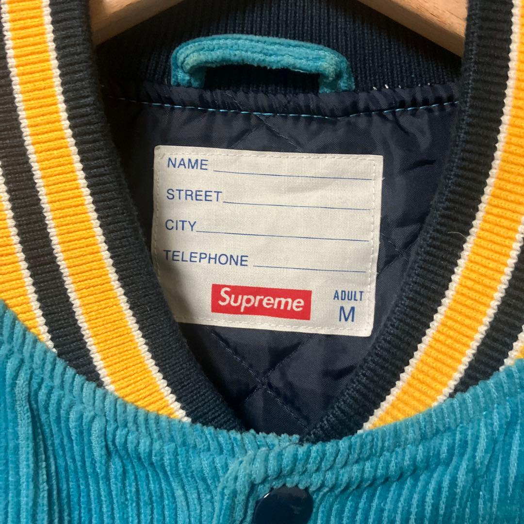 ジャケット・アウター SUPREME Old English Corduroy Varsity