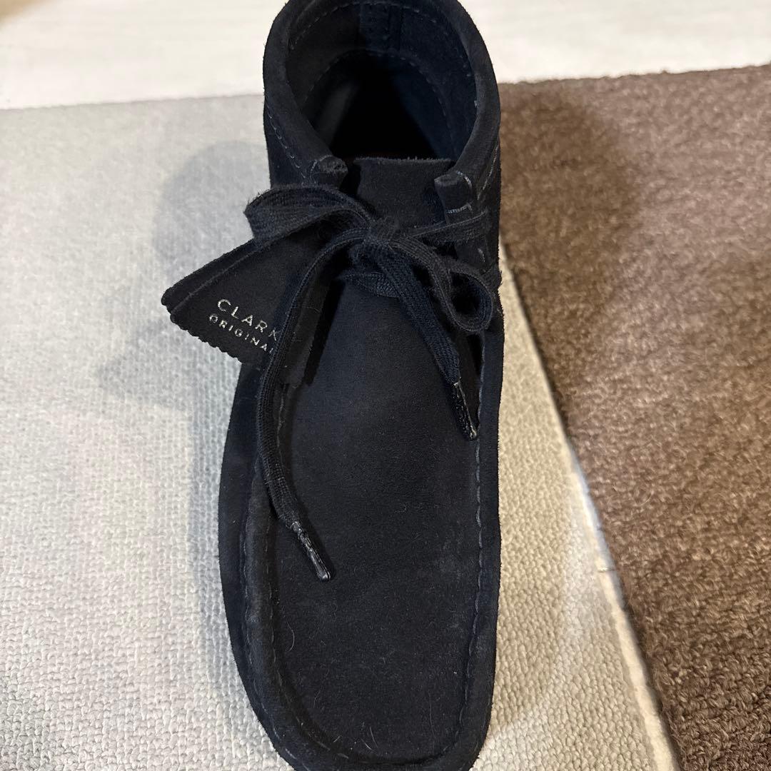 Clarks ワラビーブーツ　黒
