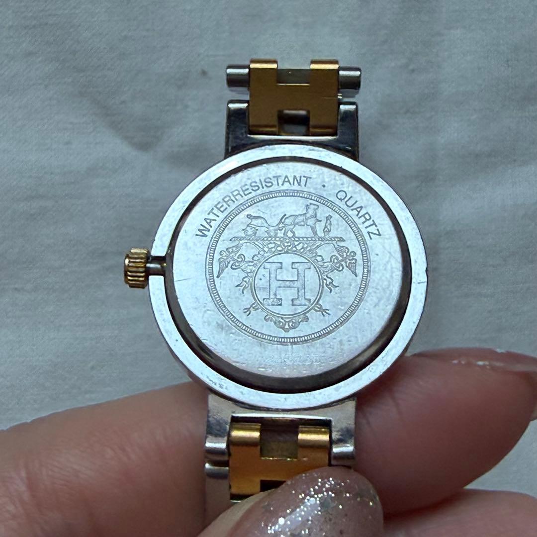 箱・保証書付■エルメス■クリッパー　レディースウォッチ