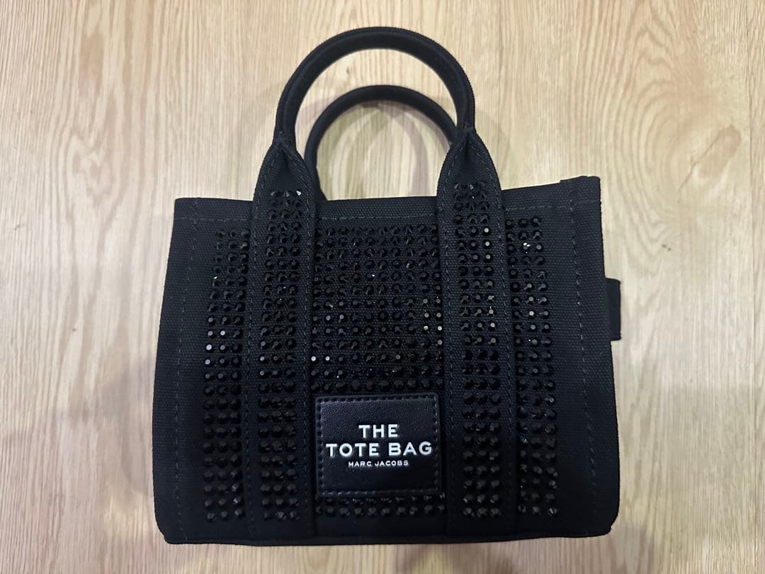 MARC JACOBS ザ クリスタル デニム トート バッグ クロスボディ