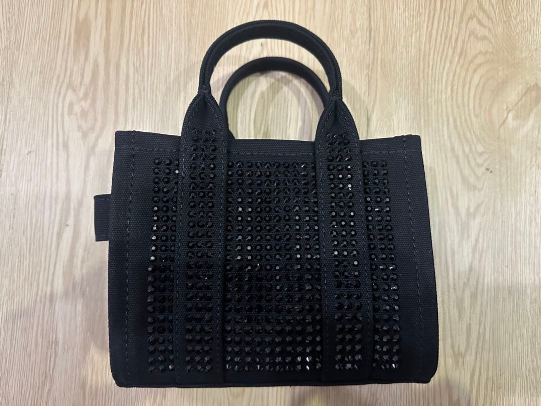 MARC JACOBS ザ クリスタル デニム トート バッグ クロスボディ