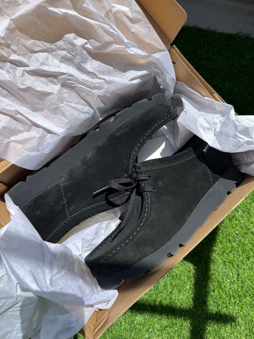 クラークス　ワラビー　CLARKS Wallabee GTX UK7 25.5