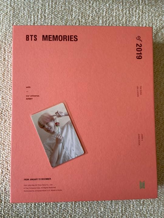 BTS 2019 メモリーズ  BTS MEMORIES OF 2019 DVD