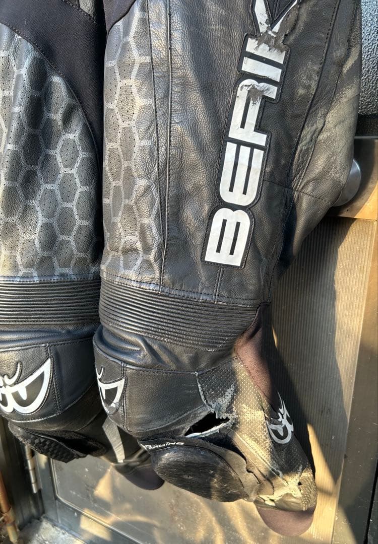 BERIK 革ツナギ 練習用で‼︎
