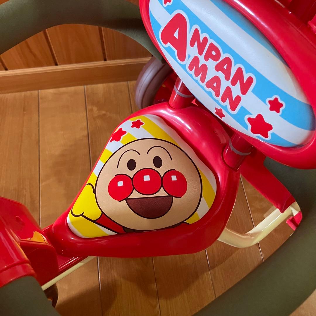 室内使用のみ　アンパンマン　三輪車