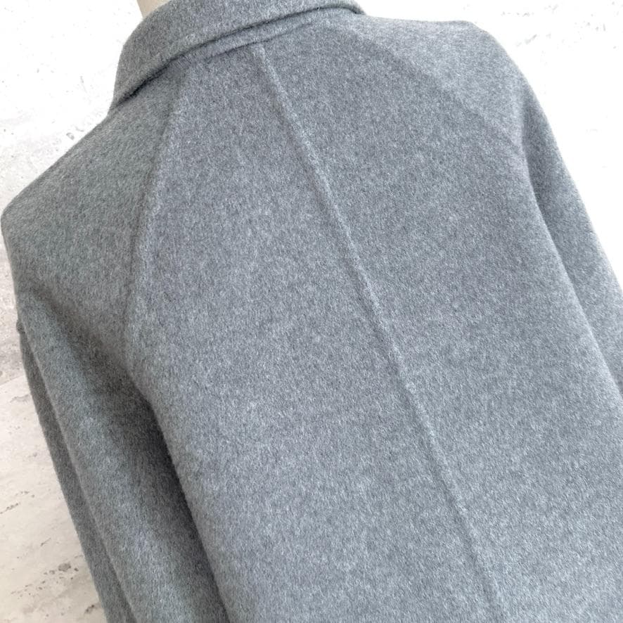 新品未使用タグ★HERMES★カシミヤダブルフェイス★ロングコート