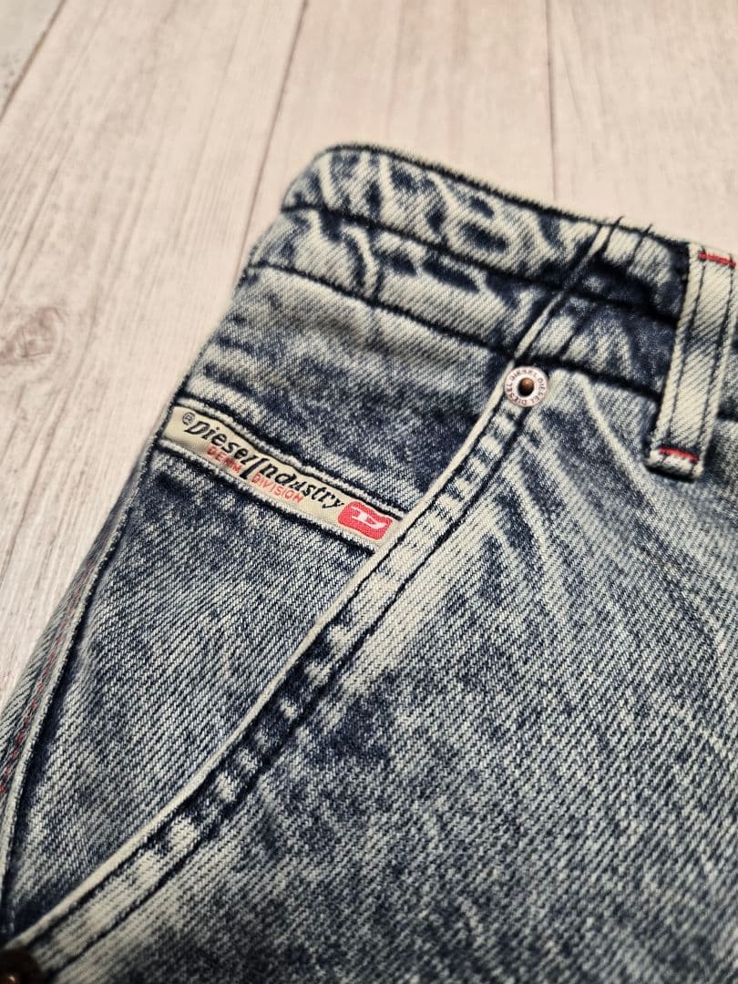 DIESEL デニム カーゴパンツ ワイドレッグ