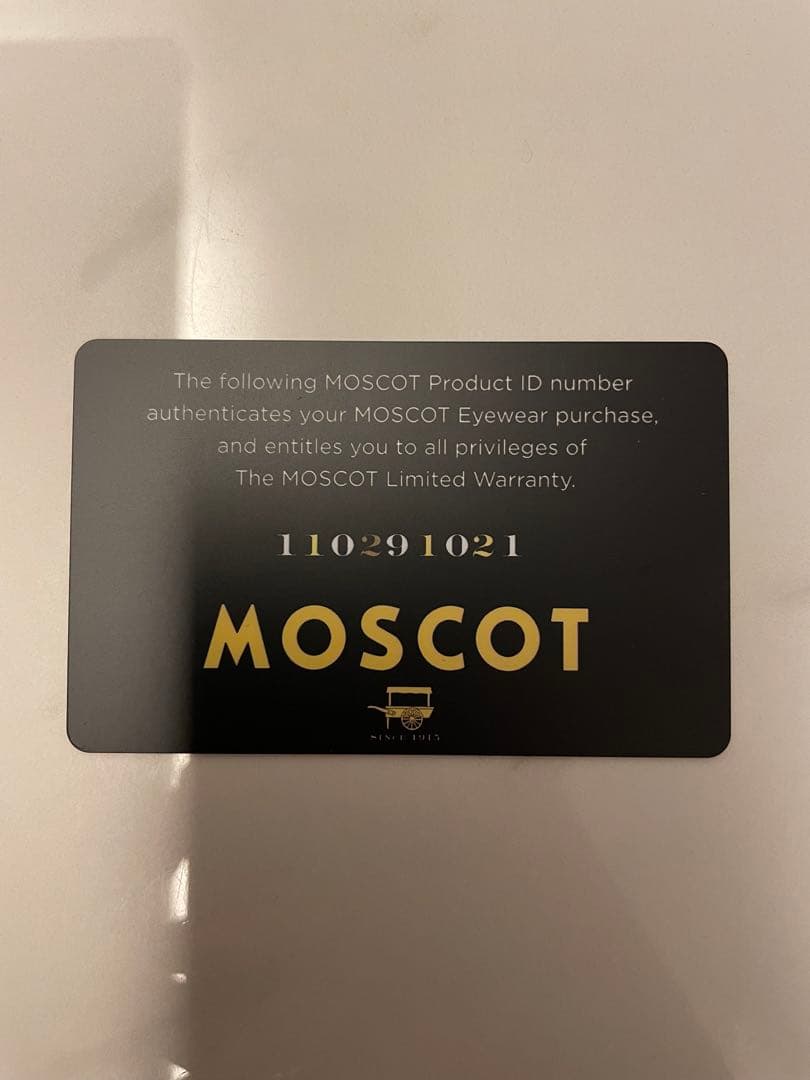 小物 MOSCOT LEMTOSH 46-24 JAPAN LIMITED 11