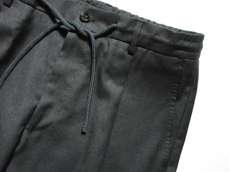 ハナ 新品 MOORERムーレー ウールサキソニーパンツ スラックス 秋冬