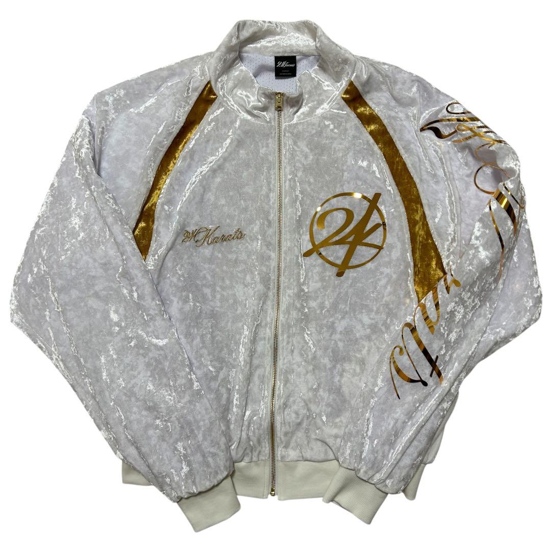 24karats 三代目VELOUR SET-UP Lサイズ　セットアップ