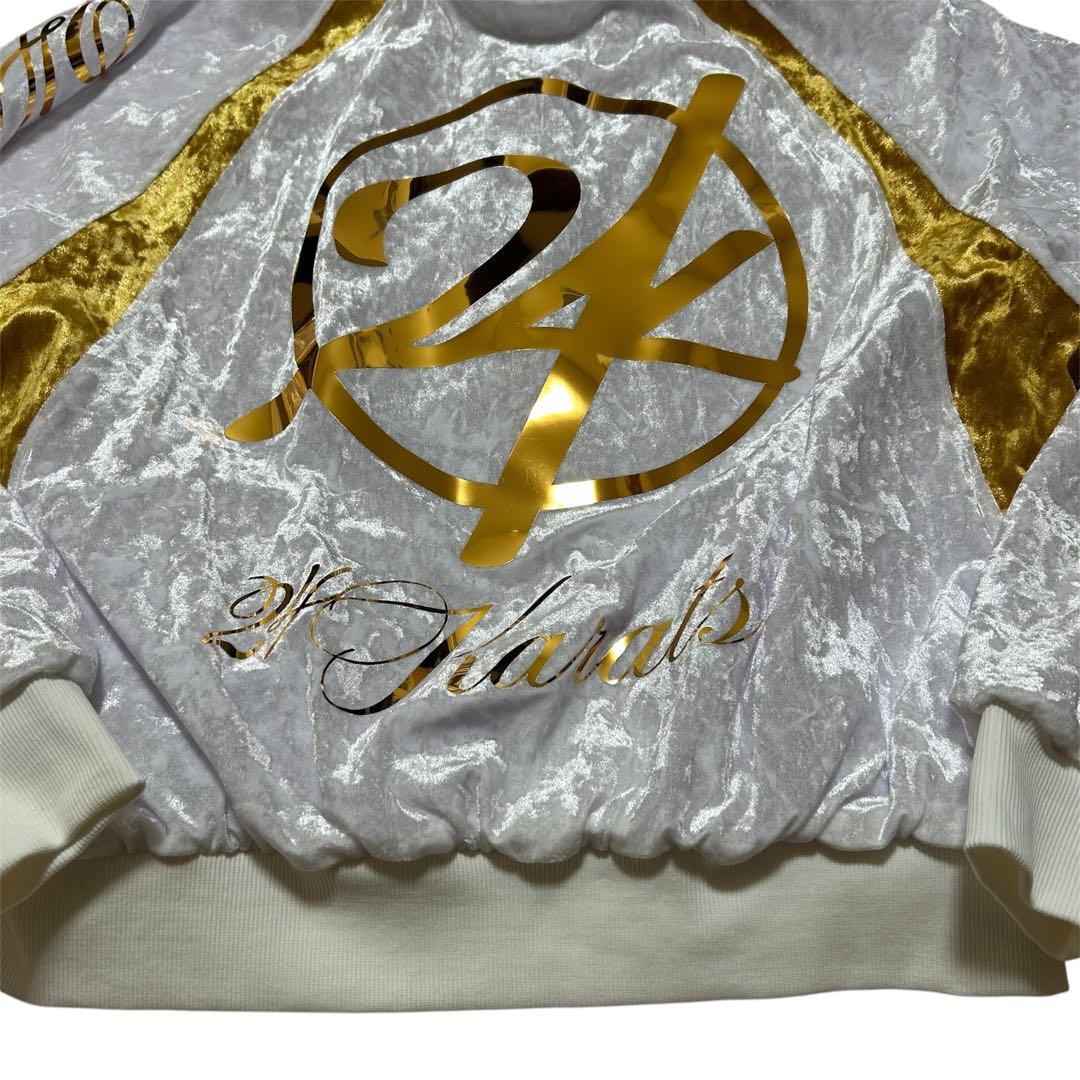 24karats 三代目VELOUR SET-UP Lサイズ　セットアップ