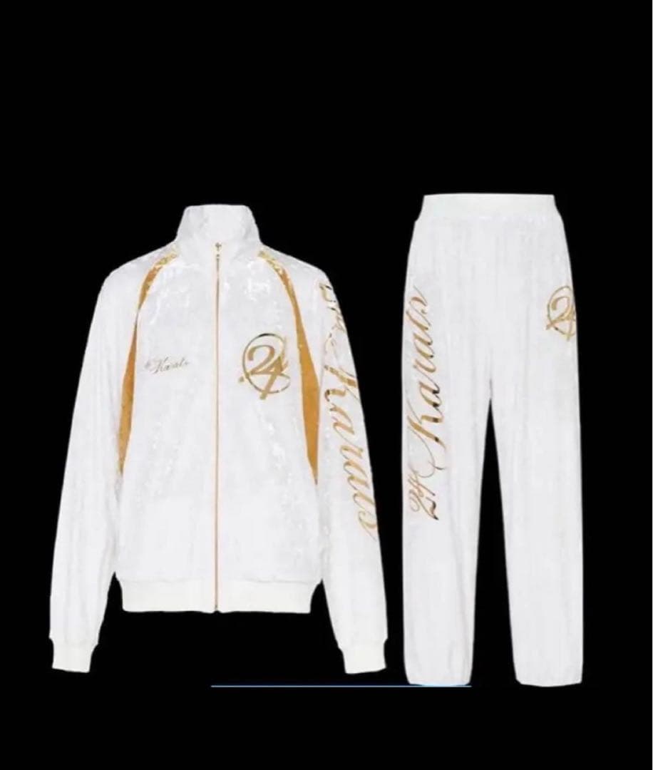 24karats 三代目VELOUR SET-UP Lサイズ　セットアップ