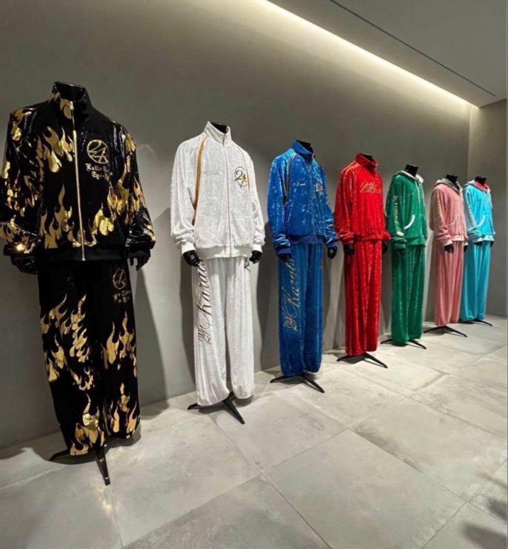 24karats 三代目VELOUR SET-UP Lサイズ　セットアップ