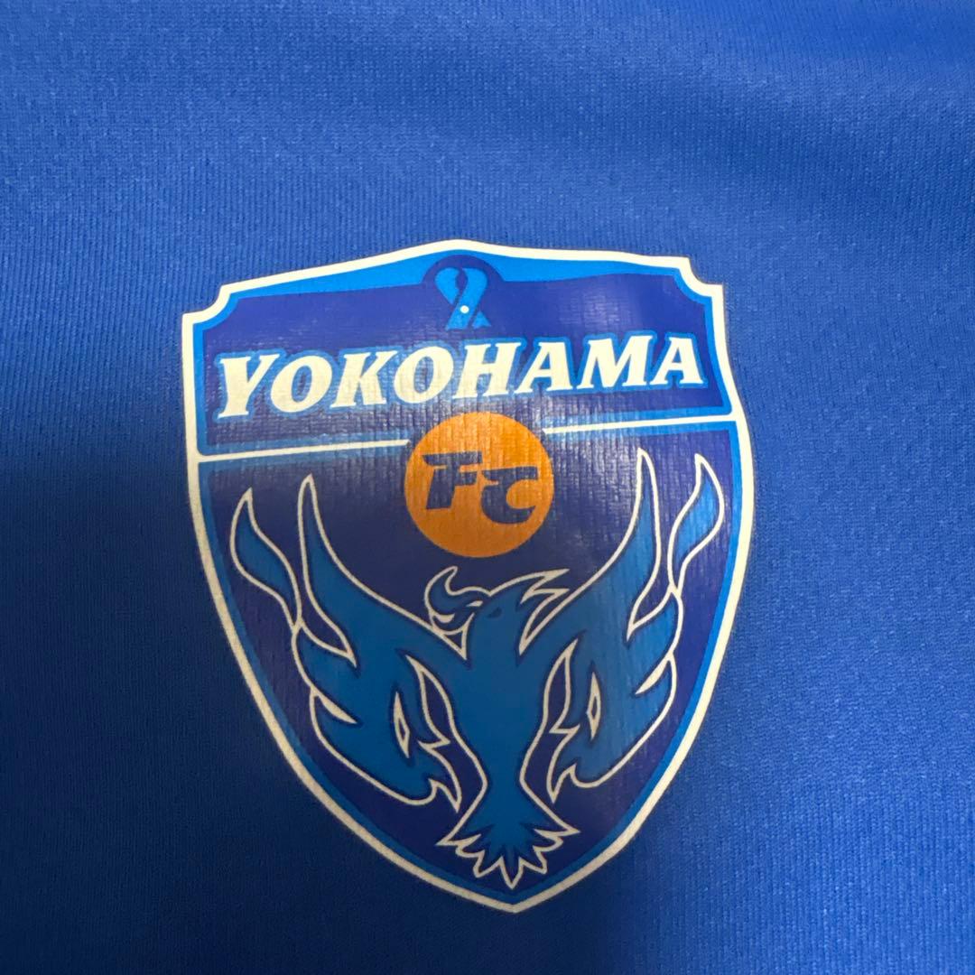 【超美品】Yokohama FC サッカーウェア 青色 半袖Mサイズ