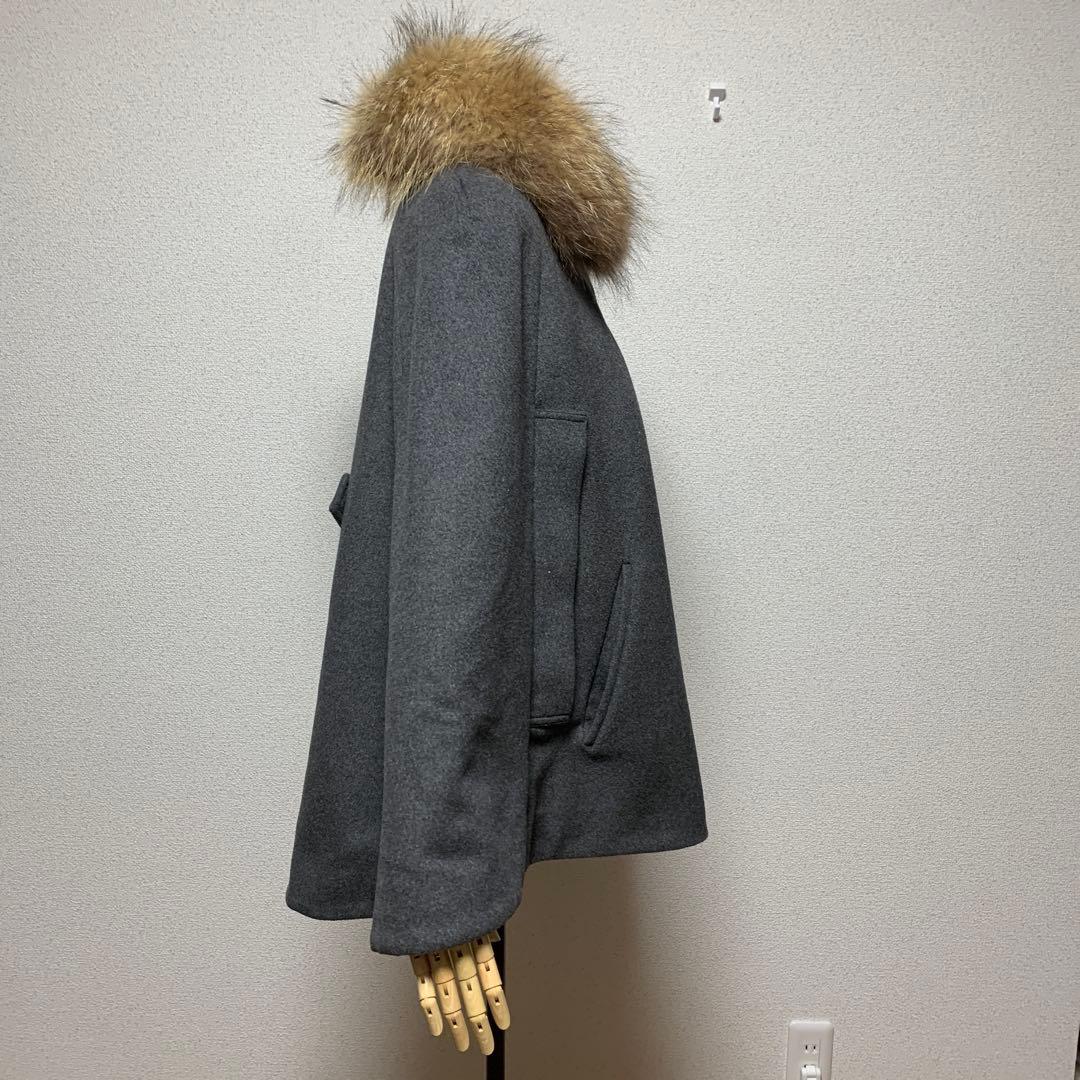 ジェットラグドライブ ポンチョ 高見え セレブ 高級 上品 体型カバー 着痩せ