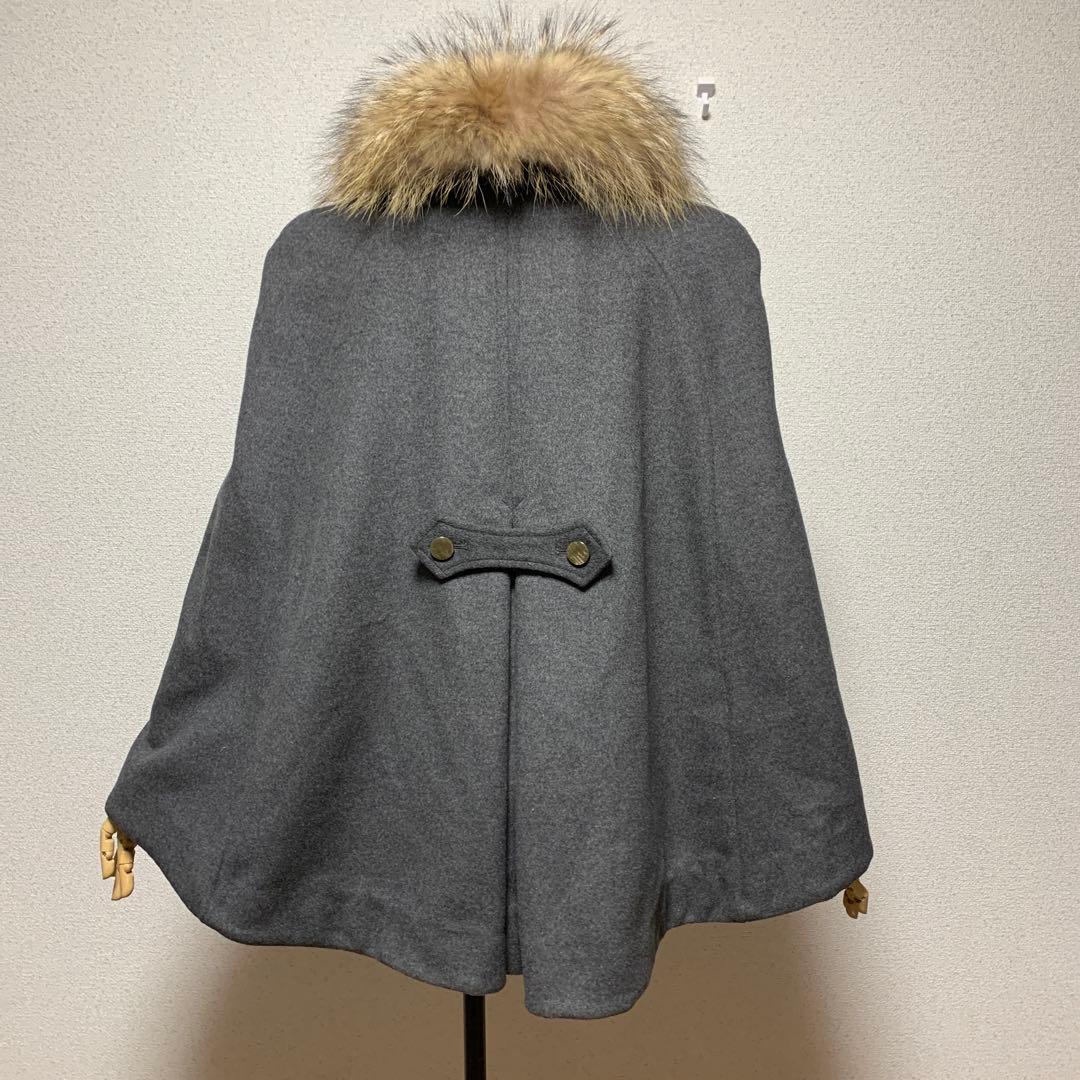 ジェットラグドライブ ポンチョ 高見え セレブ 高級 上品 体型カバー 着痩せ