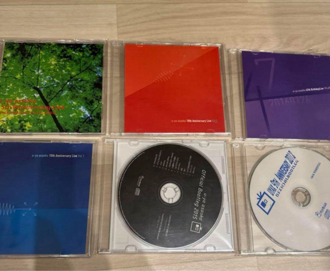 浅岡雄也 ライブCD等６枚まとめて／FIELD OF VIEW