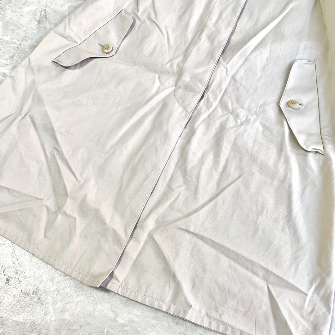 BURBERRY LONDON コットン混 ノバチェック ステンカラーコート