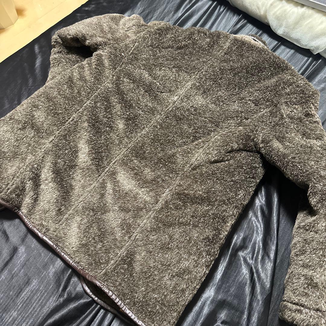 DRESS HIPPY ファー Pコート ドレスヒッピー　美品