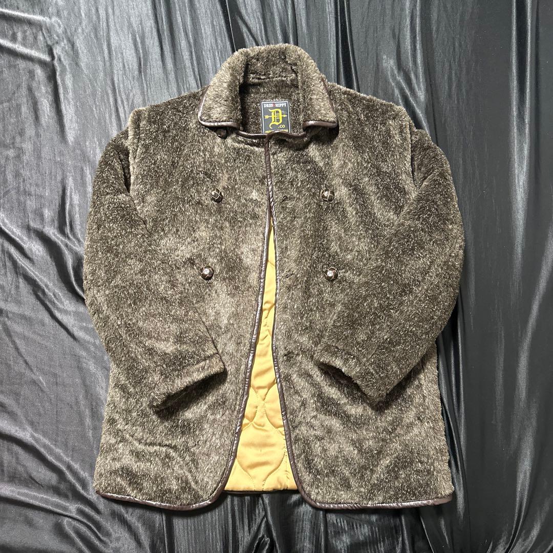 DRESS HIPPY ファー Pコート ドレスヒッピー　美品