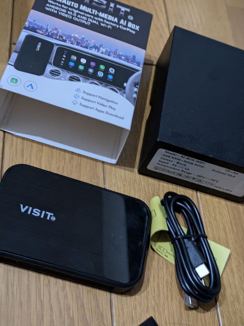 とん吉様　VISIT ELA-V10S半月使用のみ