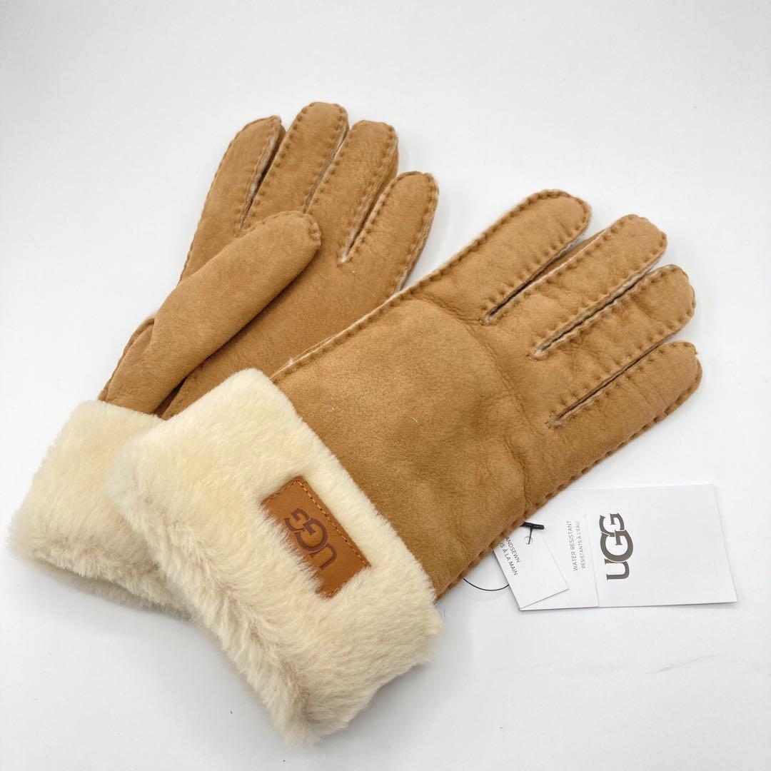 UGG グローブ TURN CUFF GLOVE 17369 手袋 チェスナット