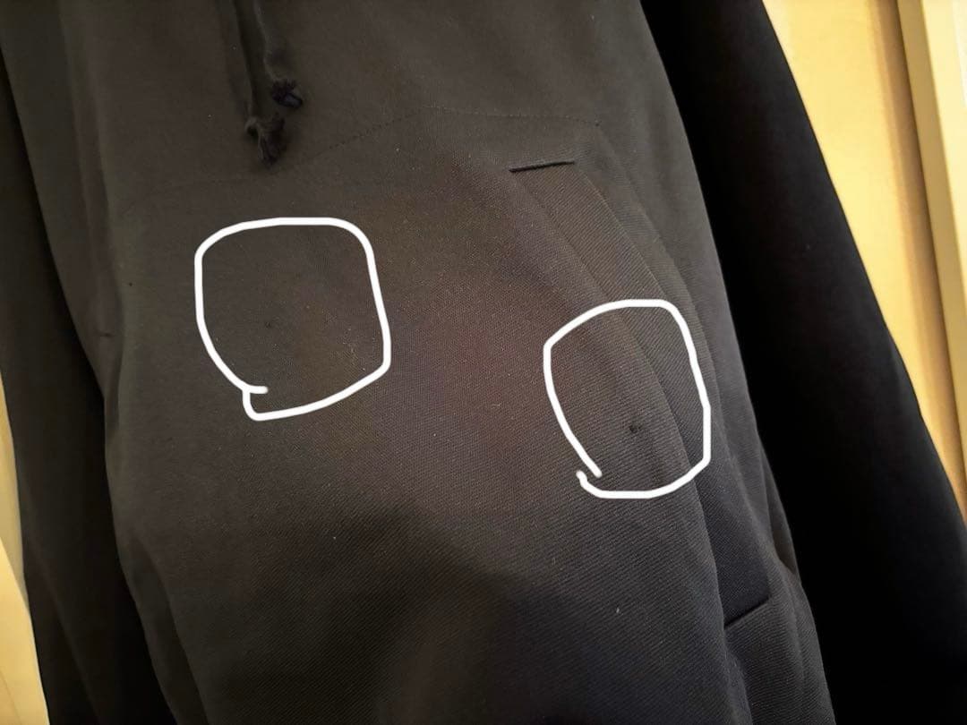 コムデギャルソンPLAY COMME des GARCONSパーカー　黒　S